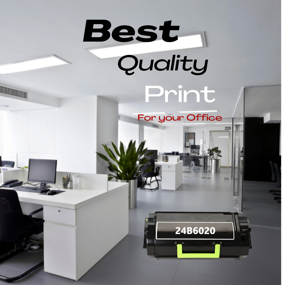 Compatible Lexmark 24B6020 Toner Cartridge Black 35000 Pages