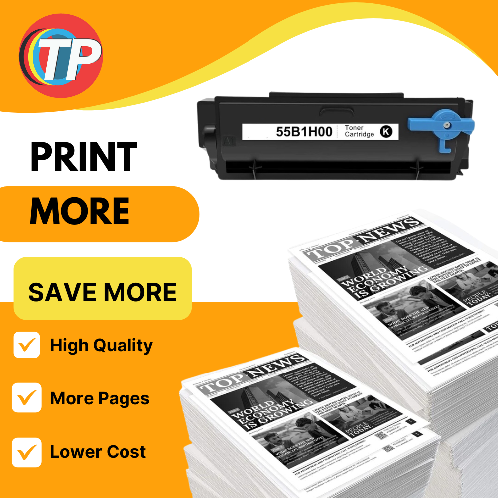 Compatible Lexmark 55B1H00, 55B1H0E Toner Cartridge Black 15000 Pages