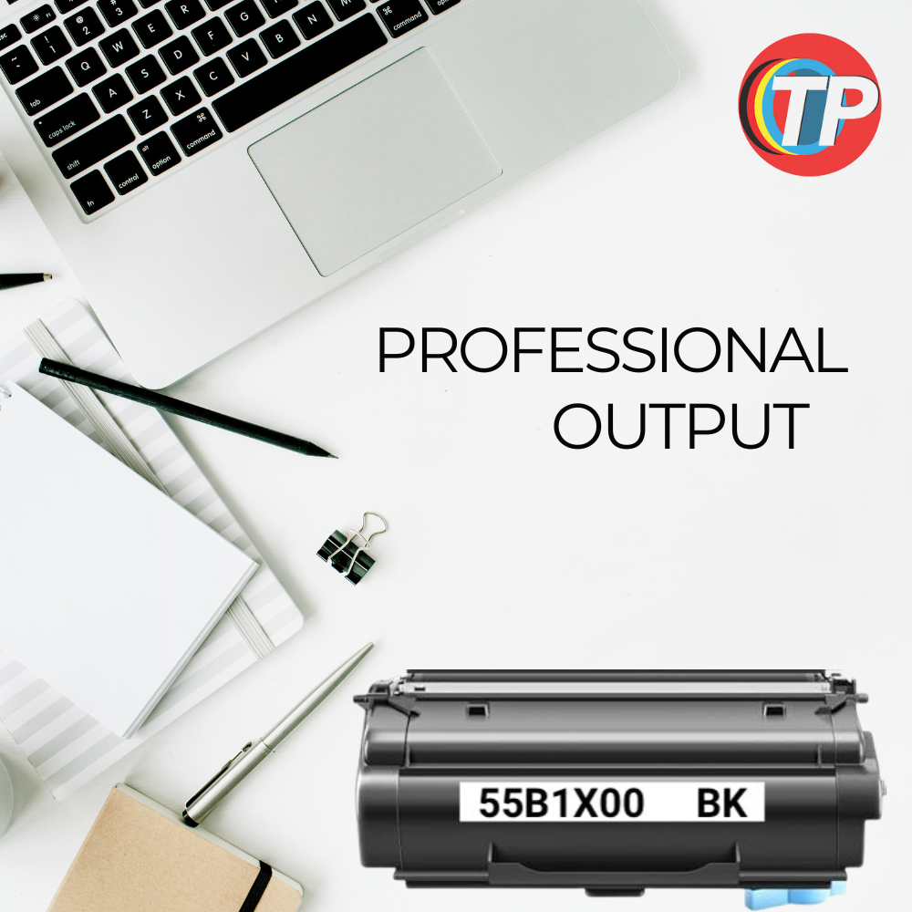 Compatible Lexmark 55B1X00 Toner Cartridge Black 20K