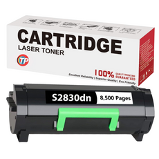 Compatible Dell 593-BBYP, 3RDYK, S2830dn Toner Cartridge Black 8500 Pages