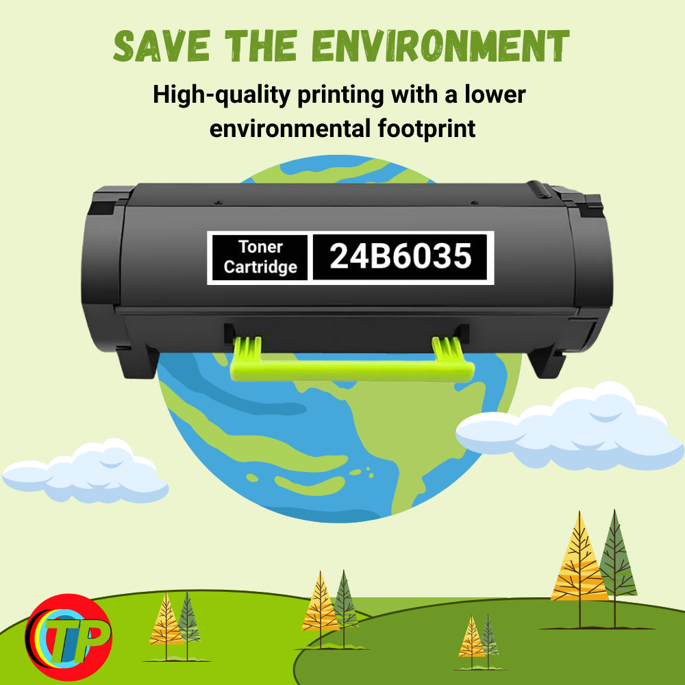 Compatible Lexmark 24B6035 Toner Cartridge for Lexmark M1145, XM1145 - Black 16000 Pages