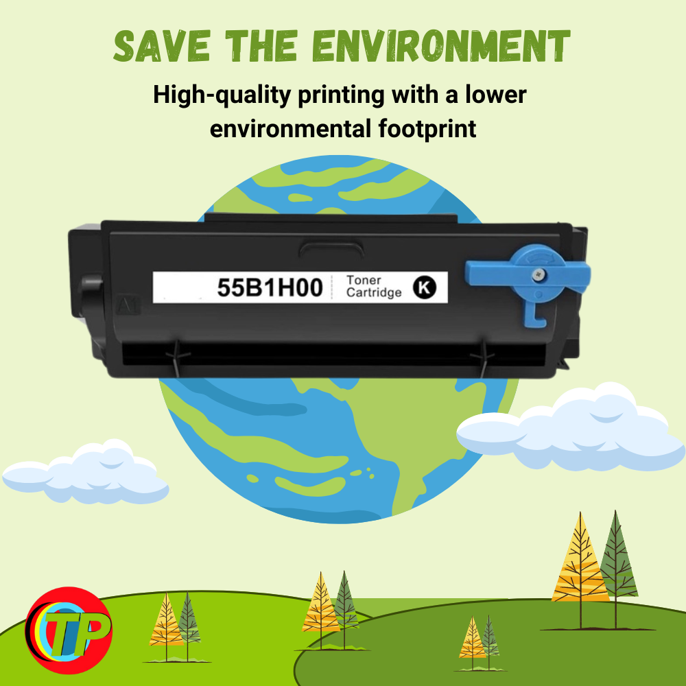 Compatible Lexmark 55B1H00, 55B1H0E Toner Cartridge Black 15000 Pages