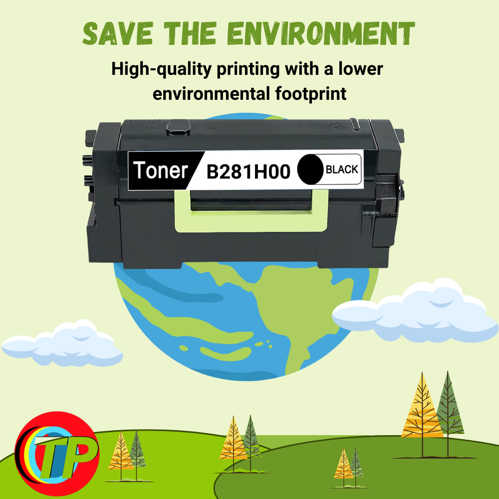 Compatible Lexmark B281H00 Toner Cartridge Black 15000 Pages