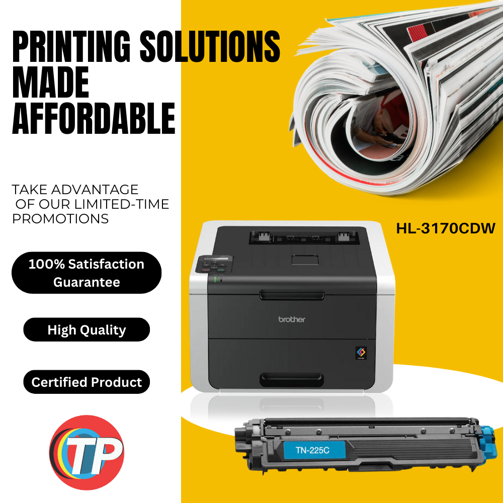 Compatible Brother TN225 Cyan Toner Cartridge 2200 Pages