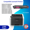 Compatible Brother TN225 Magenta Toner Cartridge 2200 Pages