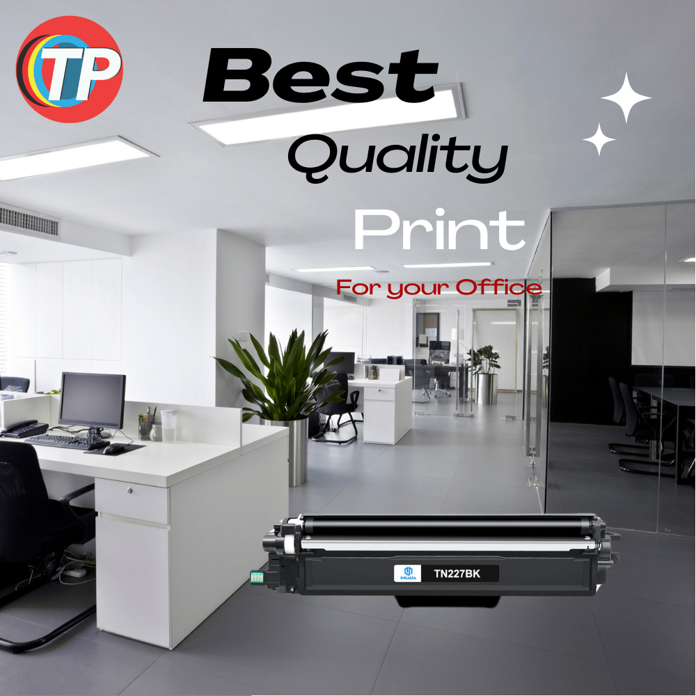 Compatible Brother TN227 Black Toner Cartridge With Chip 3000 Pages