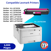 Compatible Brother TN227 Magenta Toner Cartridge With Chip 2300 Pages