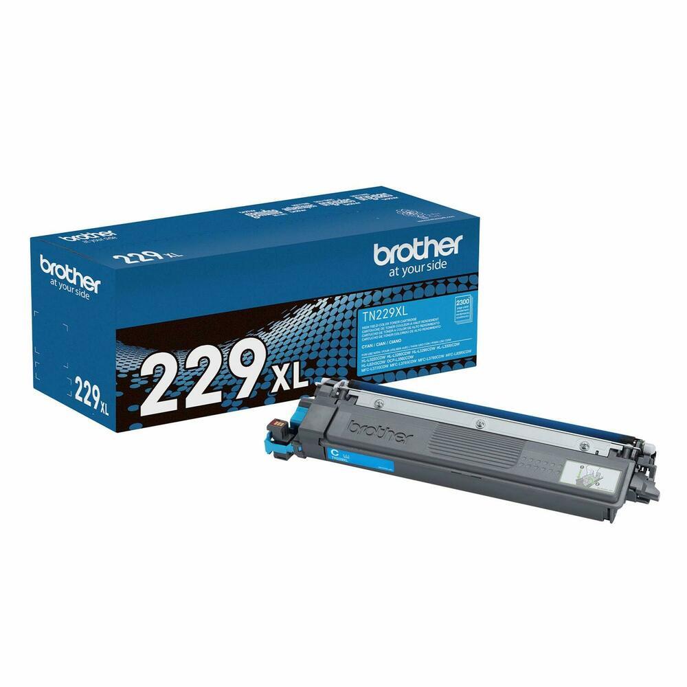 OEM Brother TN229XL, TN229XLC Toner Cartridge High Yield Cyan 2300 Pages