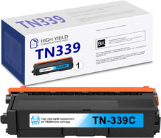 Compatible Brother TN-339C, TN339 Toner Cartridge Cyan 6K