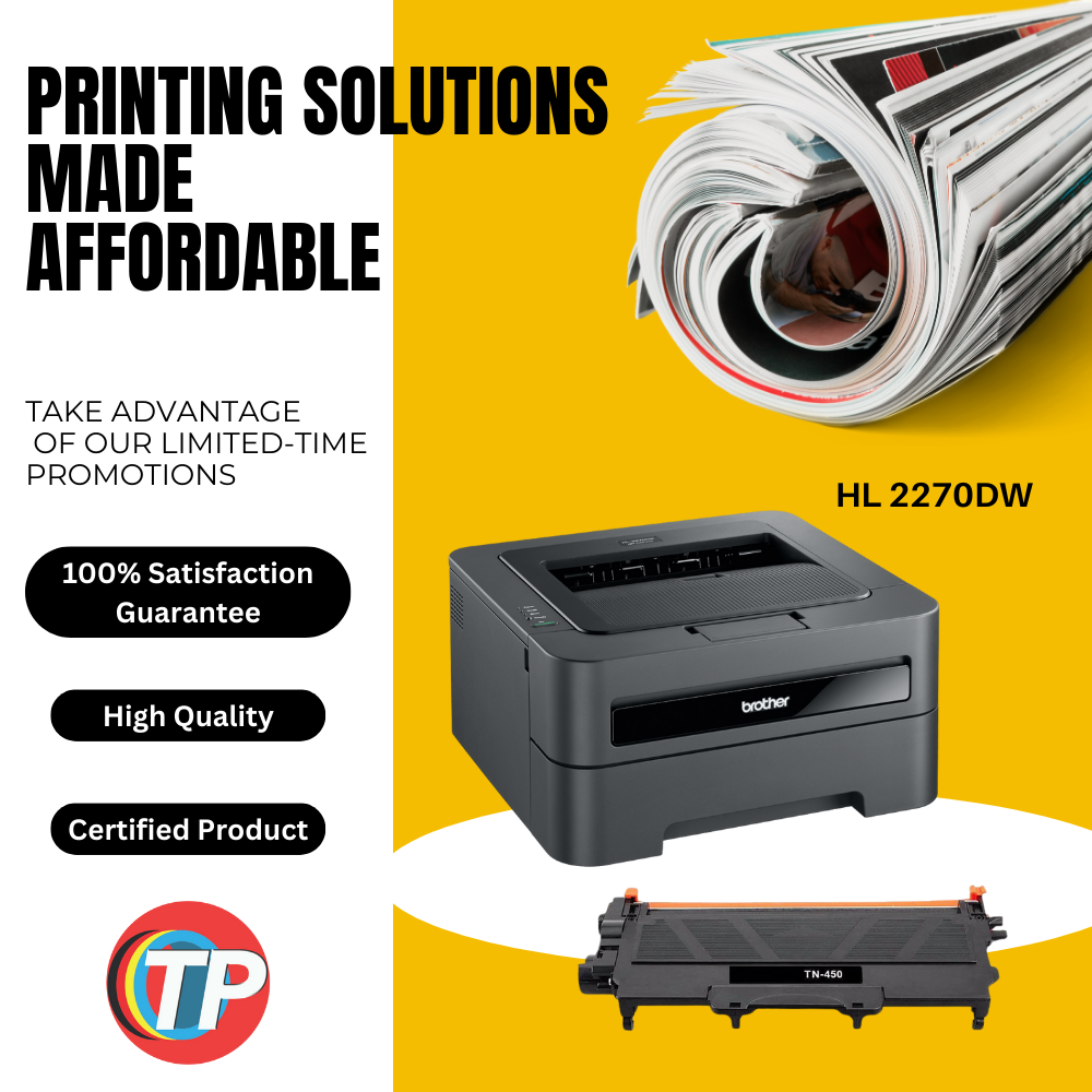 Compatible Brother TN450, TN-450 Toner Cartridge Black 2.6K