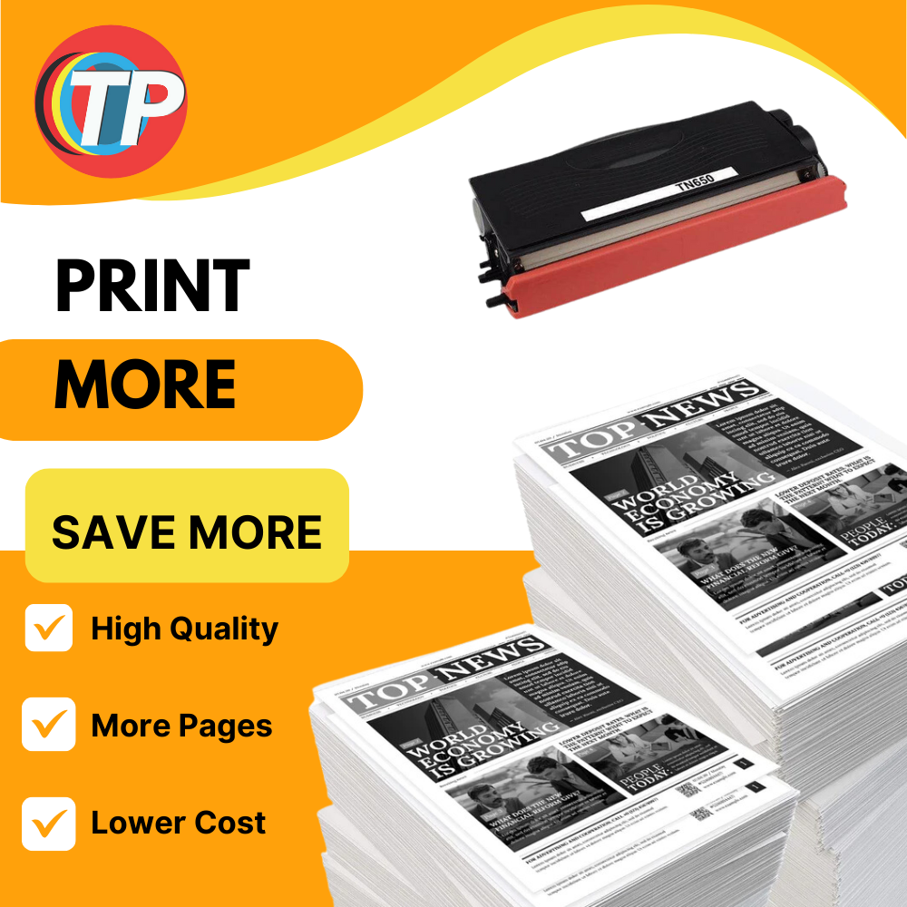 Compatible Brother TN-650 Toner Cartridge Black 8K