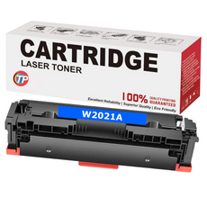 Compatible HP W2021A 414A Toner Cartridge Cyan 2.1K With Chip