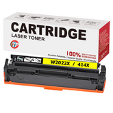 Compatible HP W2022X 414X Toner Cartridge Yellow 6K With Chip