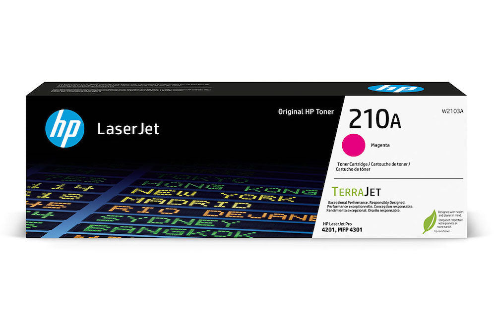 OEM HP 210A, W2103A Laser Toner Cartridge Magenta 1800 Pages