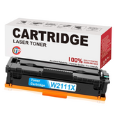 Compatible HP W2111X 206X Toner Cartridge Cyan with Chip 2450 Pages