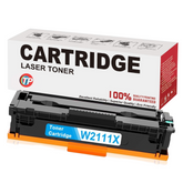 Compatible HP W2111X 206X Toner Cartridge Cyan OEM Chip (Without toner level) 2.45K