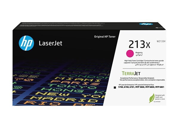 OEM HP W2133X, 213X Toner Cartridge Magenta 6000 Pages