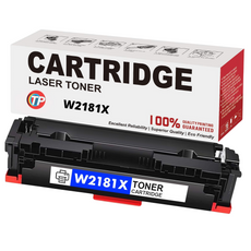 Compatible HP 218X, W2181X Toner Cartridge Cyan 2500 Pages