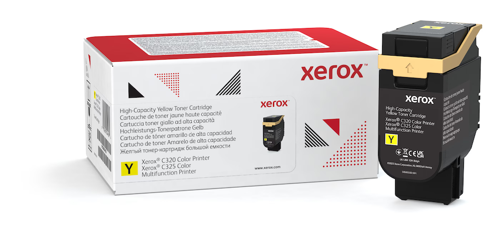 OEM Xerox 006R04830 C320, C325 Toner Cartridge Yellow 5500 Pages