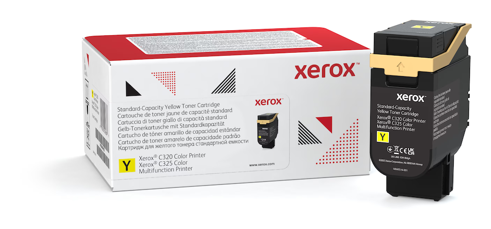 OEM Xerox 006R04822, C320, C325 Toner Cartridge Yellow 1800 Pages