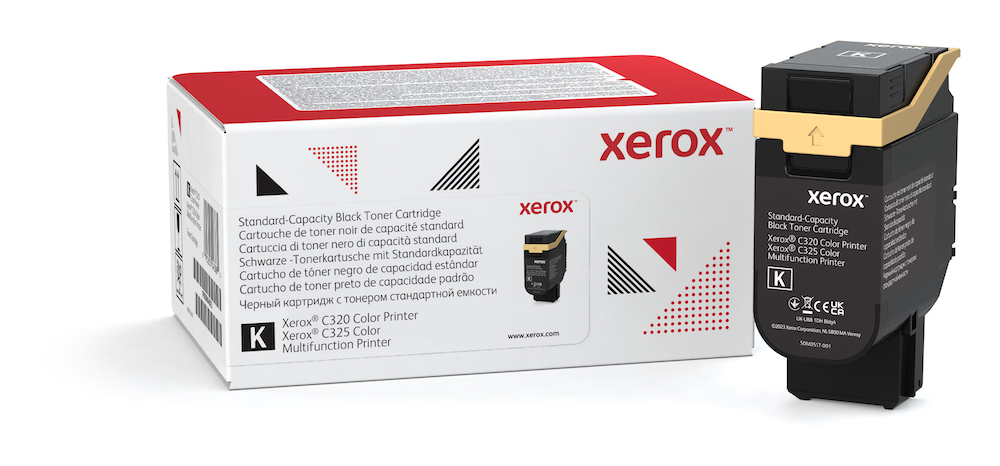 OEM Xerox 006R04823, C320, C325 Toner Cartridge Black 2200 Pages