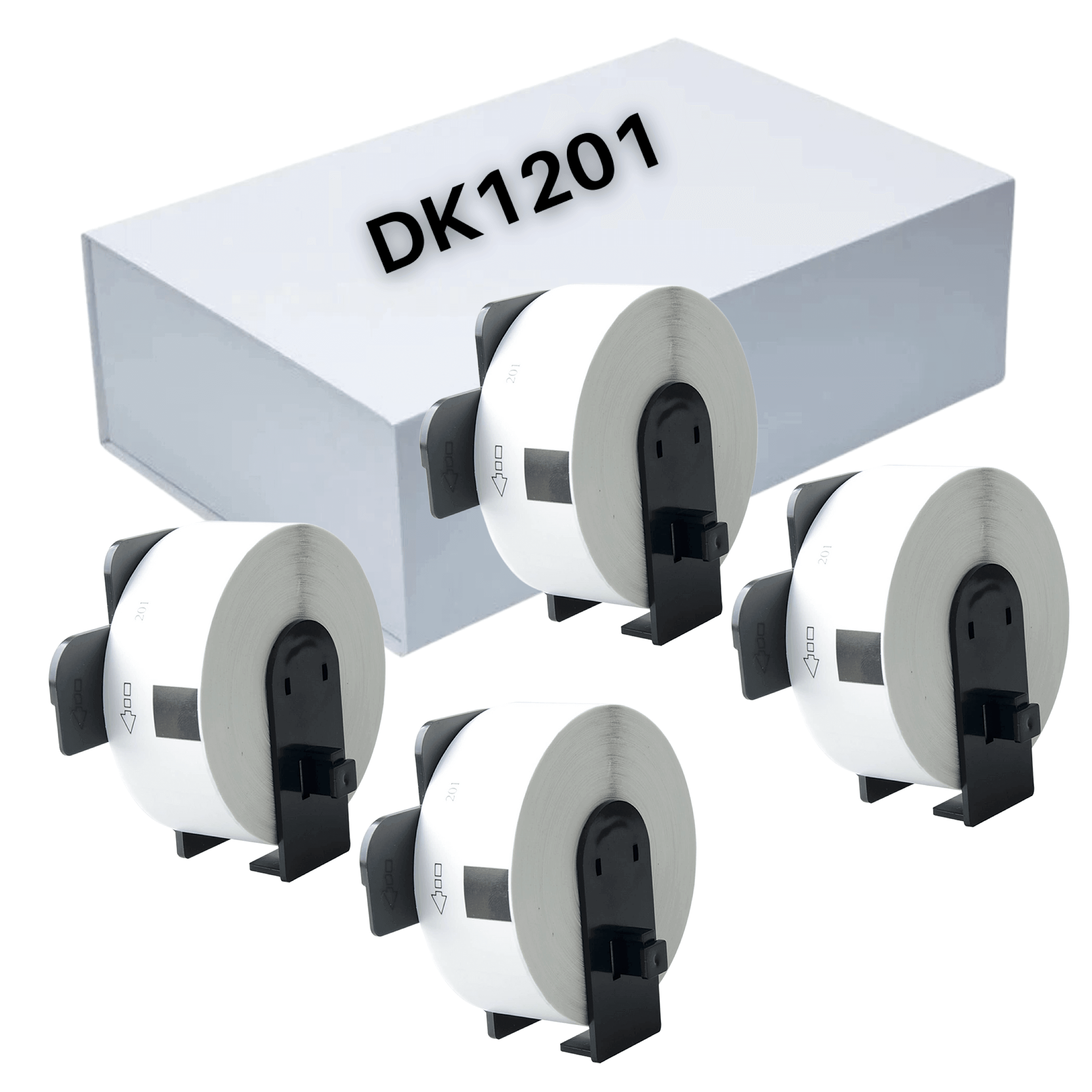 Compatible Brother DK-1201 Die-Cut Address Labels White Paper DK1201 (1.1
