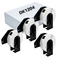 Compatible Brother DK-1204 Multi-Purpose Paper Labels DK1204 (0.66" x 2.1")