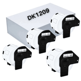 Compatible Brother DK-1209 Small Die Cut Address Labels DK1209 (1.1" x 2.4")