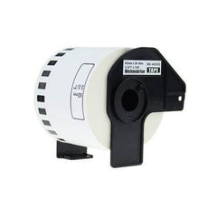 Compatible Brother DK-4205 Black/White Continuous Length Removable Paper Tape DK4205 (2.4" x 100')