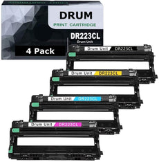 Compatible Brother DR-223CL Drum Unit Value 4 Pack