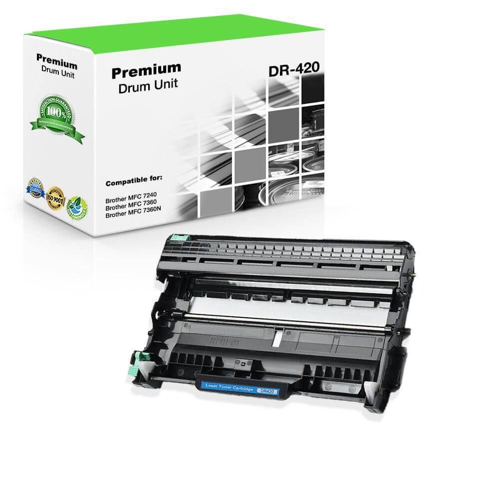 Compatible Brother DR-420 Imaging Drum Black 12K - TonerParts