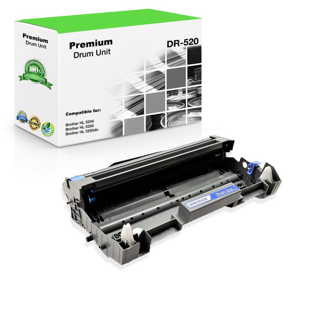 Compatible Brother DR-520 Imaging Drum Black 25K - TonerParts