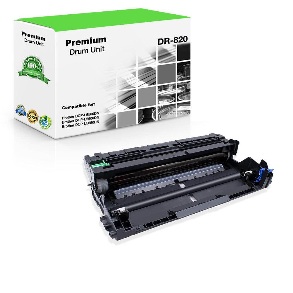 Compatible Brother DR-820 Imaging Drum Black 30K - TonerParts