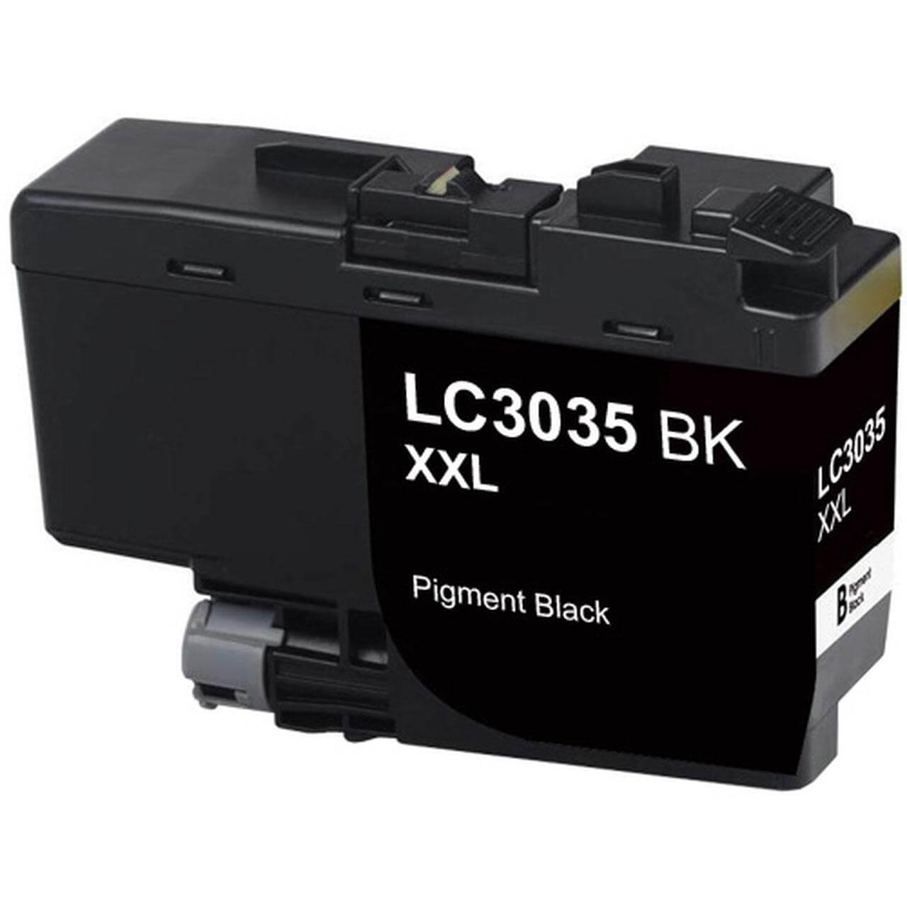 Compatible Brother LC3035BK, LC-3035BK Ultra Ink Cartridge High Yield Black 6K - TonerParts
