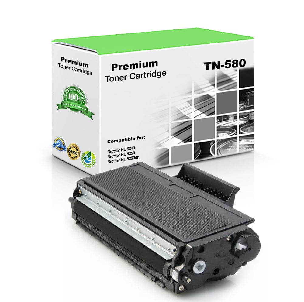 Compatible Brother TN-580 Toner Cartridge Black 7K