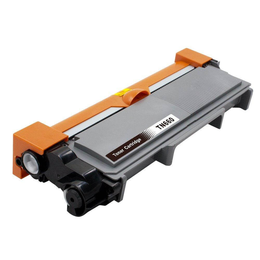 2-Pack High Yield Black Toner Cartridge - Compatible With Brother TN-660 For Various Models
