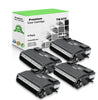 Compatible Brother TN-670 Toner Cartridge Black 7.5K 4 Pack