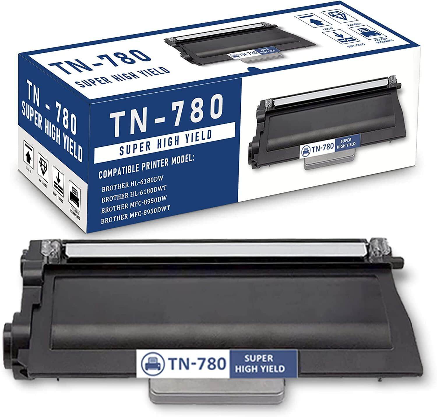Compatible Brother TN-780 TN780 Toner Cartridge Black 12K - TonerParts