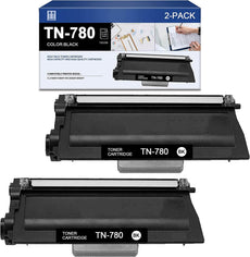 Compatible Brother TN-780 TN780 Toner Cartridge Black 12K - 2 Pack