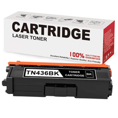 Compatible Brother TN436BK, TN436 Toner Cartridge Black 6500 Pages