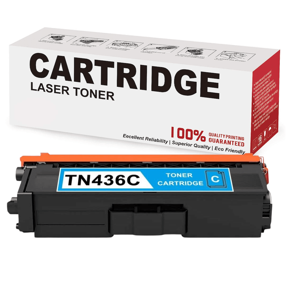 Compatible Brother TN436C Toner Cartridge Cyan 6.5K