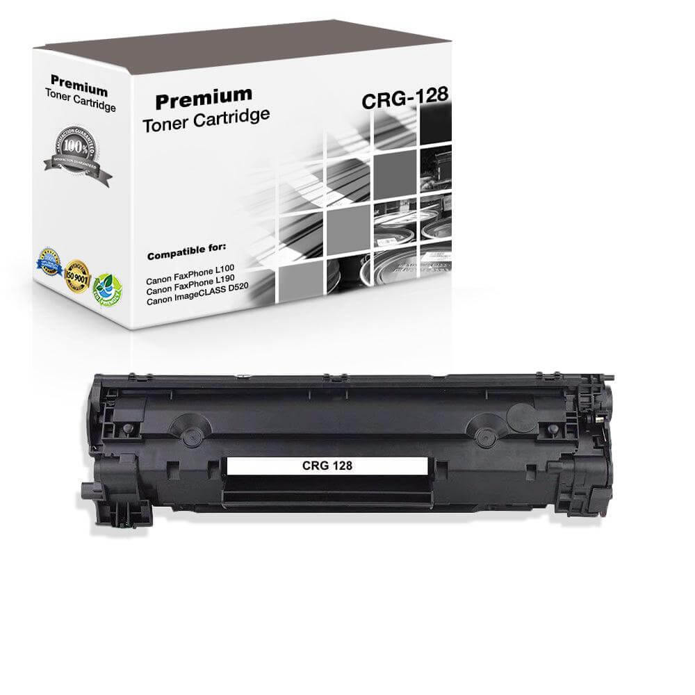 Compatible Canon 128 3500B001 Toner Cartridge Black 2.1K - TonerParts