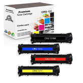 Compatible Canon CRG-131 Toner Cartridge BCYM 4 Pack