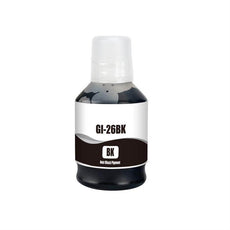 Compatible Canon GI-26BK 4409C001 Ink Bottle Black 6K 167ml