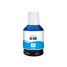 Compatible Canon GI-26C 4421C001 Ink Bottle Cyan 14K 132ml