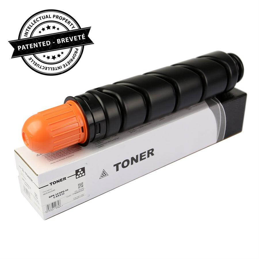 Compatible Canon GPR-34 Toner Bottle Black 19.4K Pages - TonerParts