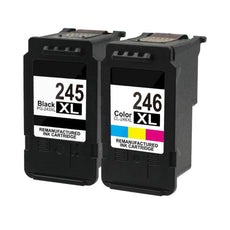 Compatible Canon PG-245XL CL-246XL Ink Cartridges High Yield 2 Pack