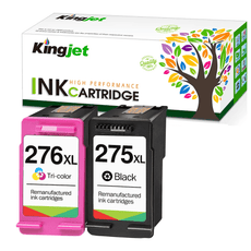Compatible Canon PG275XL and CL276XL Ink Cartridges Value Pack