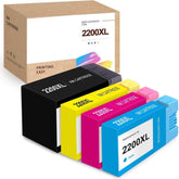 Compatible Canon PGI-2200XL Ink Cartridges BCYM Value Pack