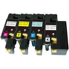 Compatible Dell 1250C Toner Cartridges for BCYM Value Pack